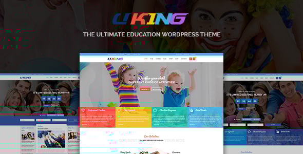 Uking - Responsive WordPress Education Theme Logo